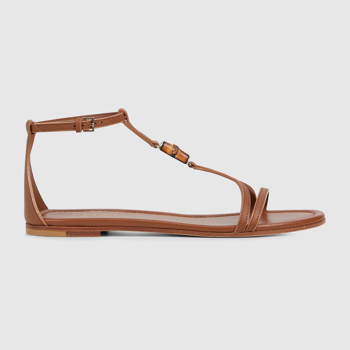 Gucci Women’s sandal with bamboo detail - Image 1